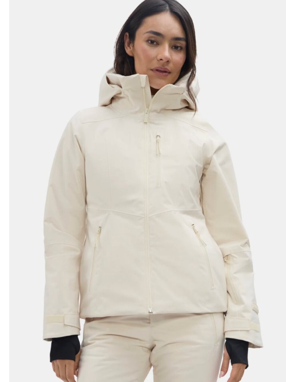 Halfdays Women’s "Oat" Waterproof Hooded Ski/Snow Lawrence Jacket Size -XS